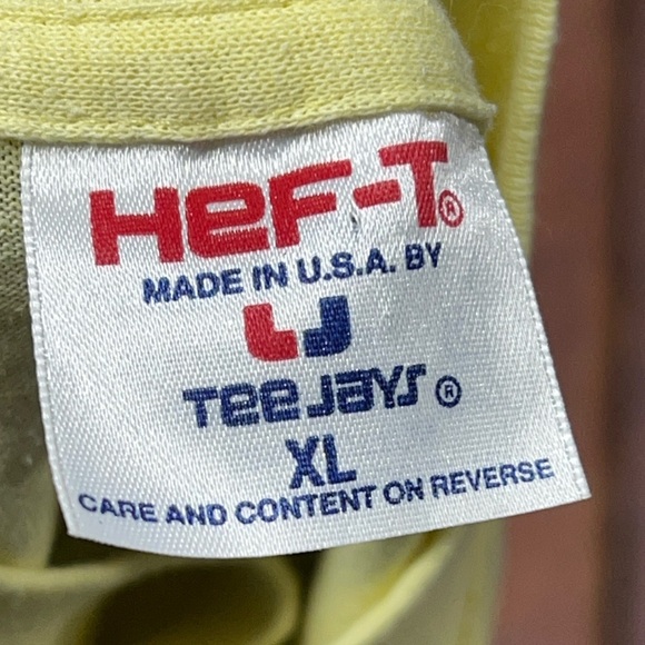 Vintage 1990s Mexico Cabo San Lucas Fishing Yellow Destination Crewneck Tshirt - Picture 5 of 5